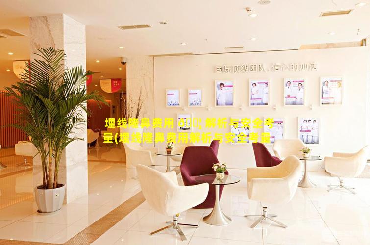 埋线隆鼻费用 🐦 解析与安全考量(埋线隆鼻费用解析与安全考量多少)